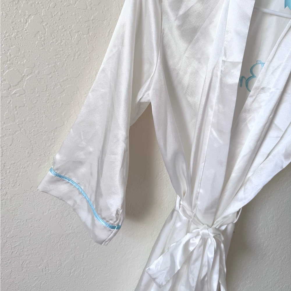 Secret Treasure Bridal Satin Robe - Picture 3 of 7